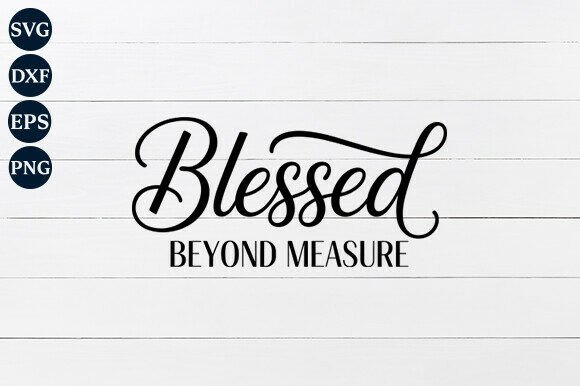 Blessed Beyond Measure Christian SVG Review for Real Embroidery Projects