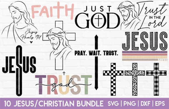 Christian SVG Bundle Faith Jesus God PNG Review for Real Projects