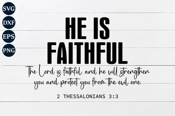 He Is Faithful SVG PNG Review for Real Embroidery Projects