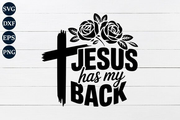 Jesus Has My Back SVG: A Faith-Filled Embroidery Design Review
