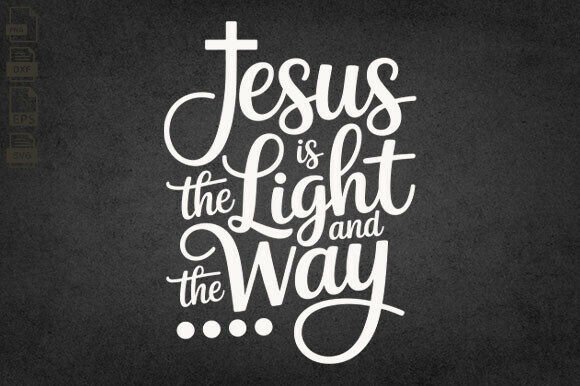 Jesus SVG Bible Verse for Embroidery Projects