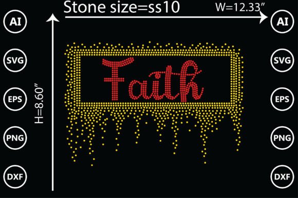 Review of Faith Rhinestone for Real Embroidery Projects