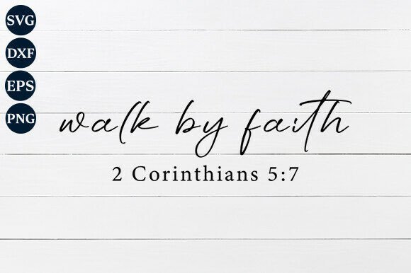 Walk by Faith Bible Verse SVG Review for Real Projects